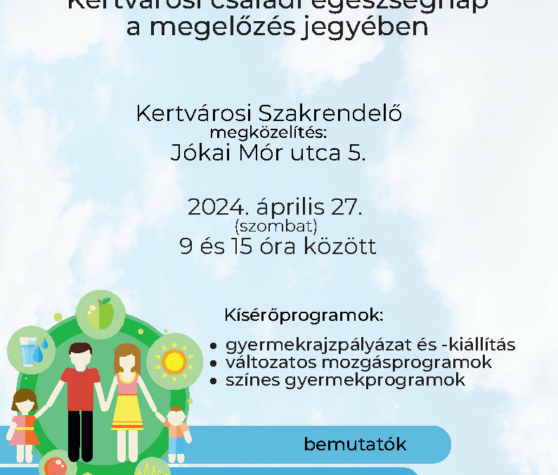 Egészségnap 2024. április 27.